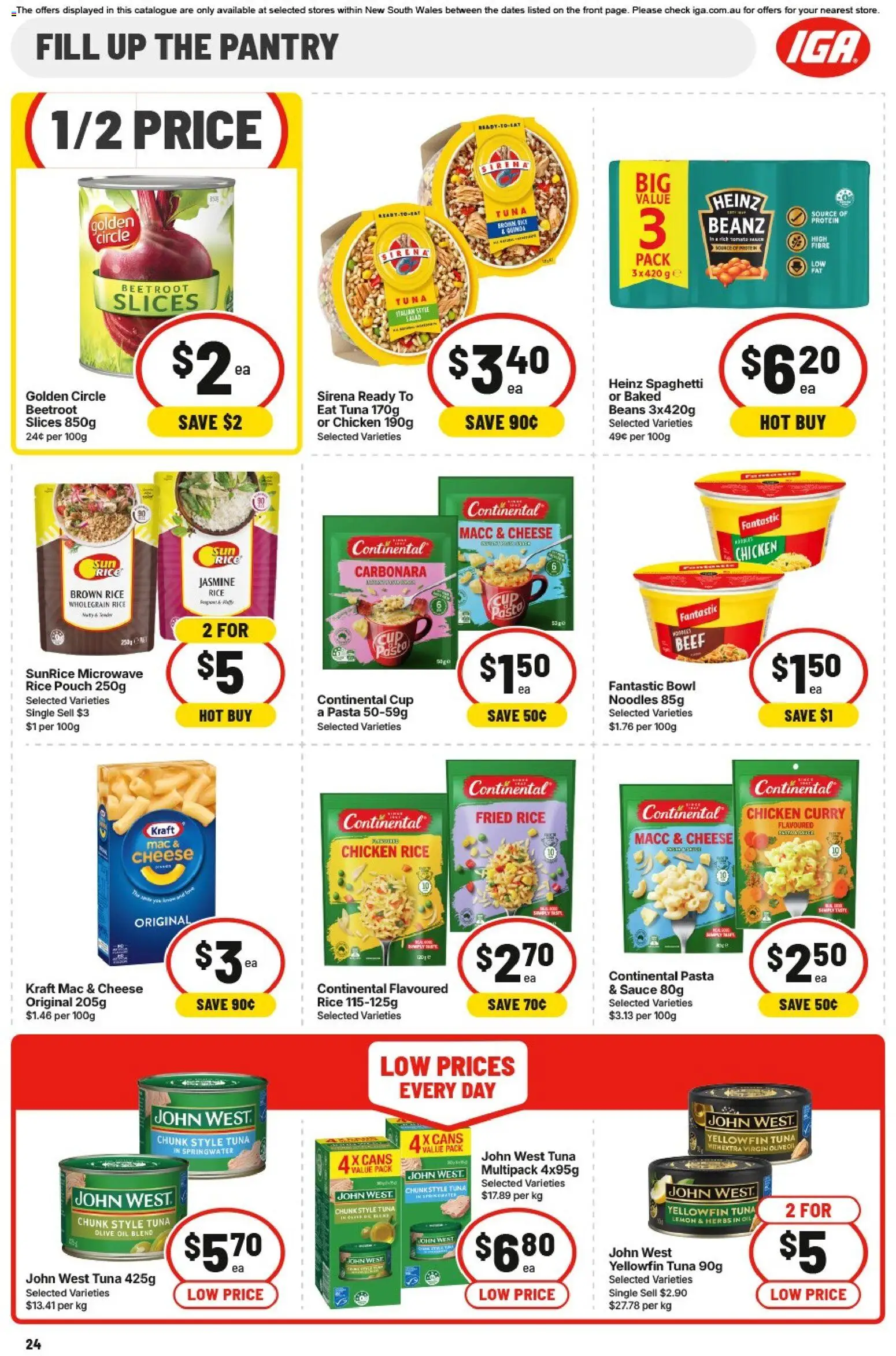 IGA catalogue - valid from 28/10/2026 | Page: 20
