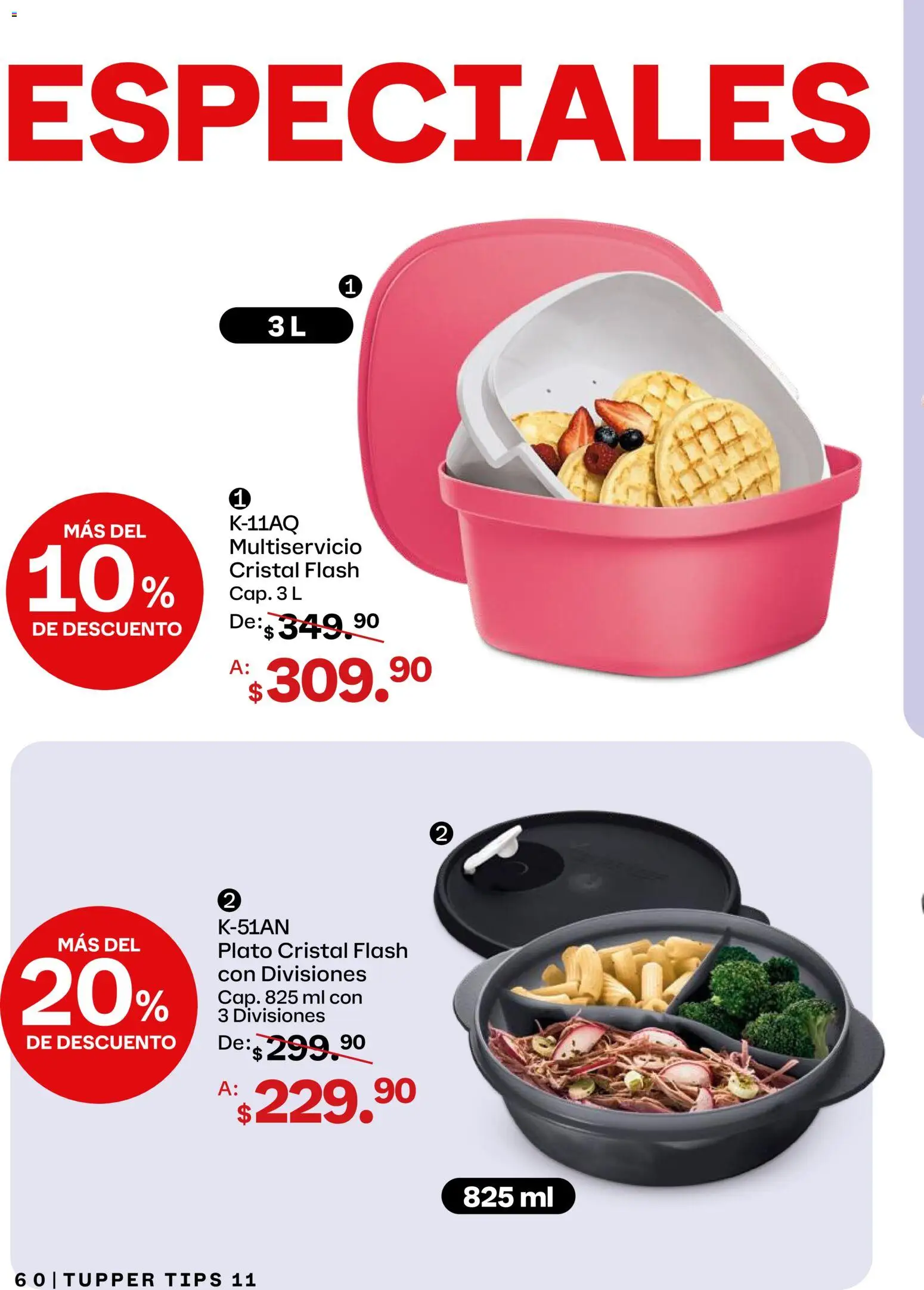 Nuevas ofertas de Tupperware válidas en toda la República Mexicana desde el 05/10/2026. ¡Encuentra las mejores ofertas en Tupperware catálogo! | Página: 60