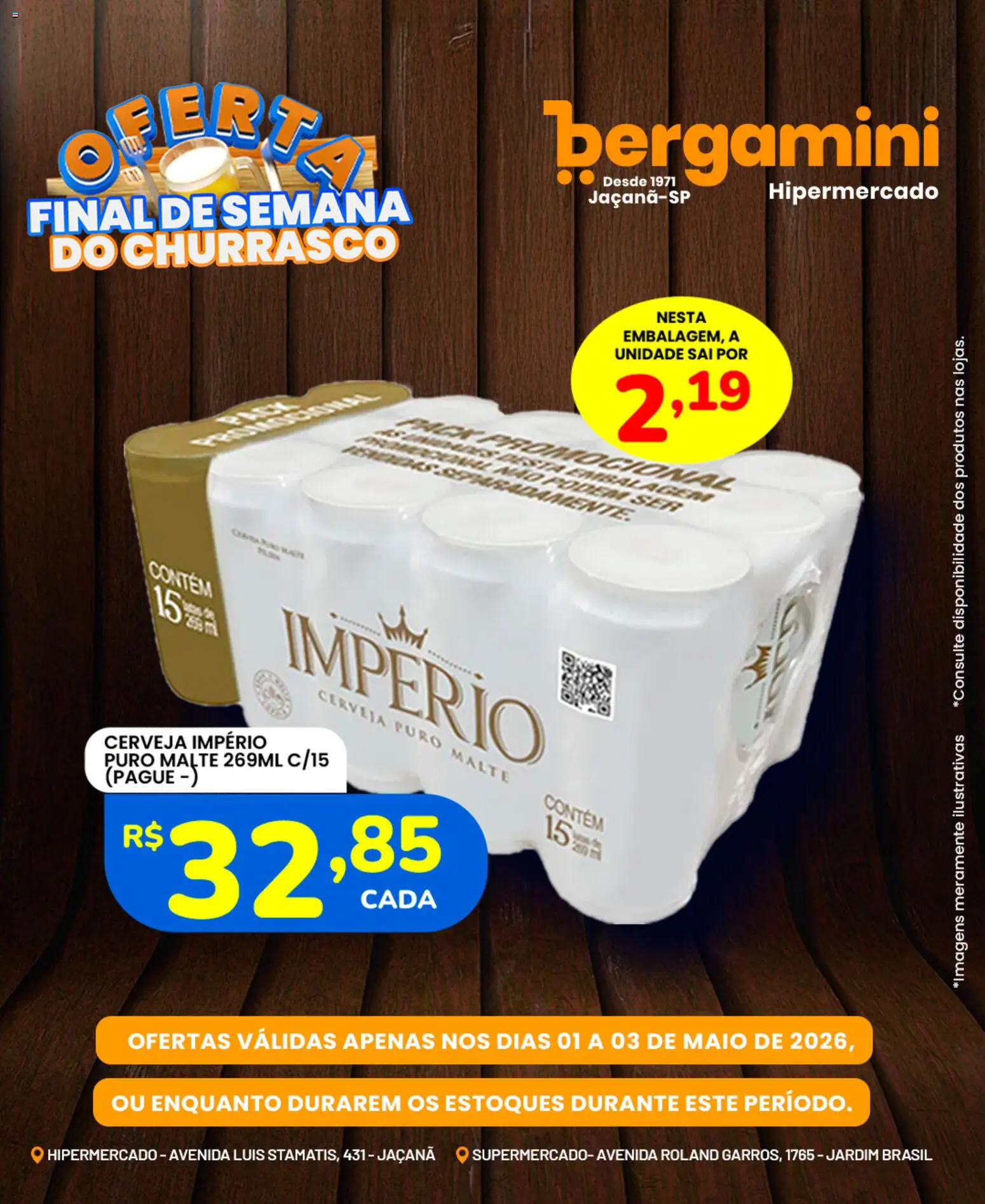 Supermercado Bergamini - Ofertas da semana de 01/05/2026 ? Não perca as melhores promoções! | Brasil
