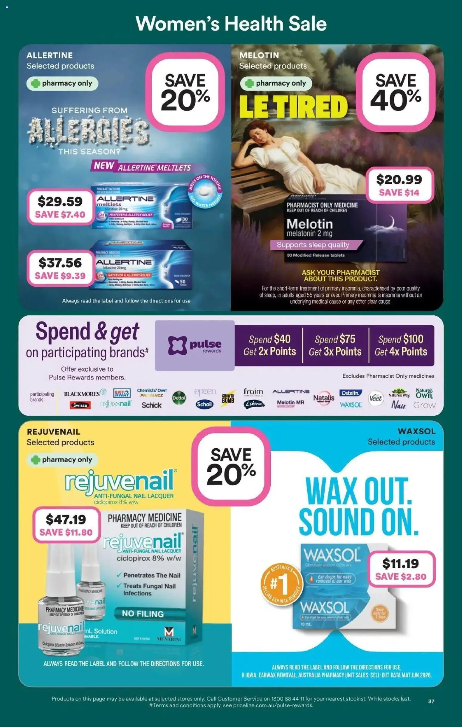 Priceline Pharmacy catalogue Baulkham Hills - 15/10/2026 > weekly / monthly specials | Page: 37