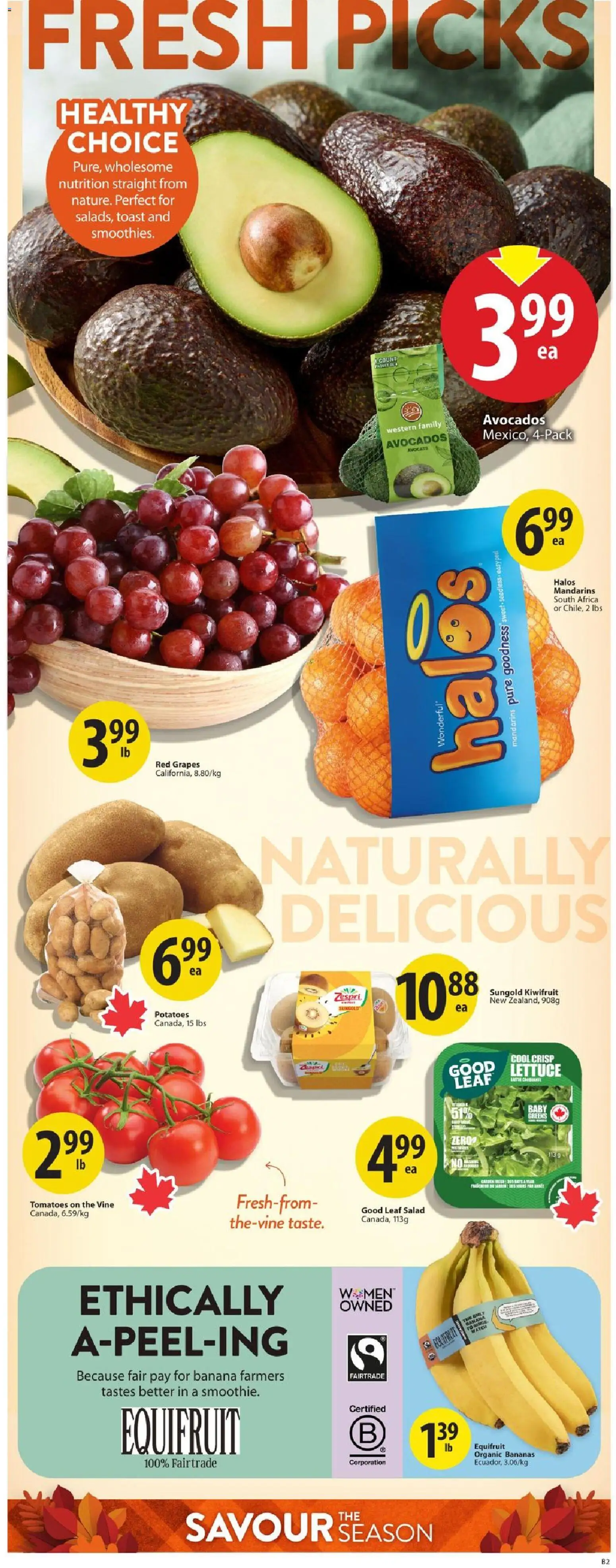 Save on foods flyer valid from Sep 24, 2026 | Page: 4