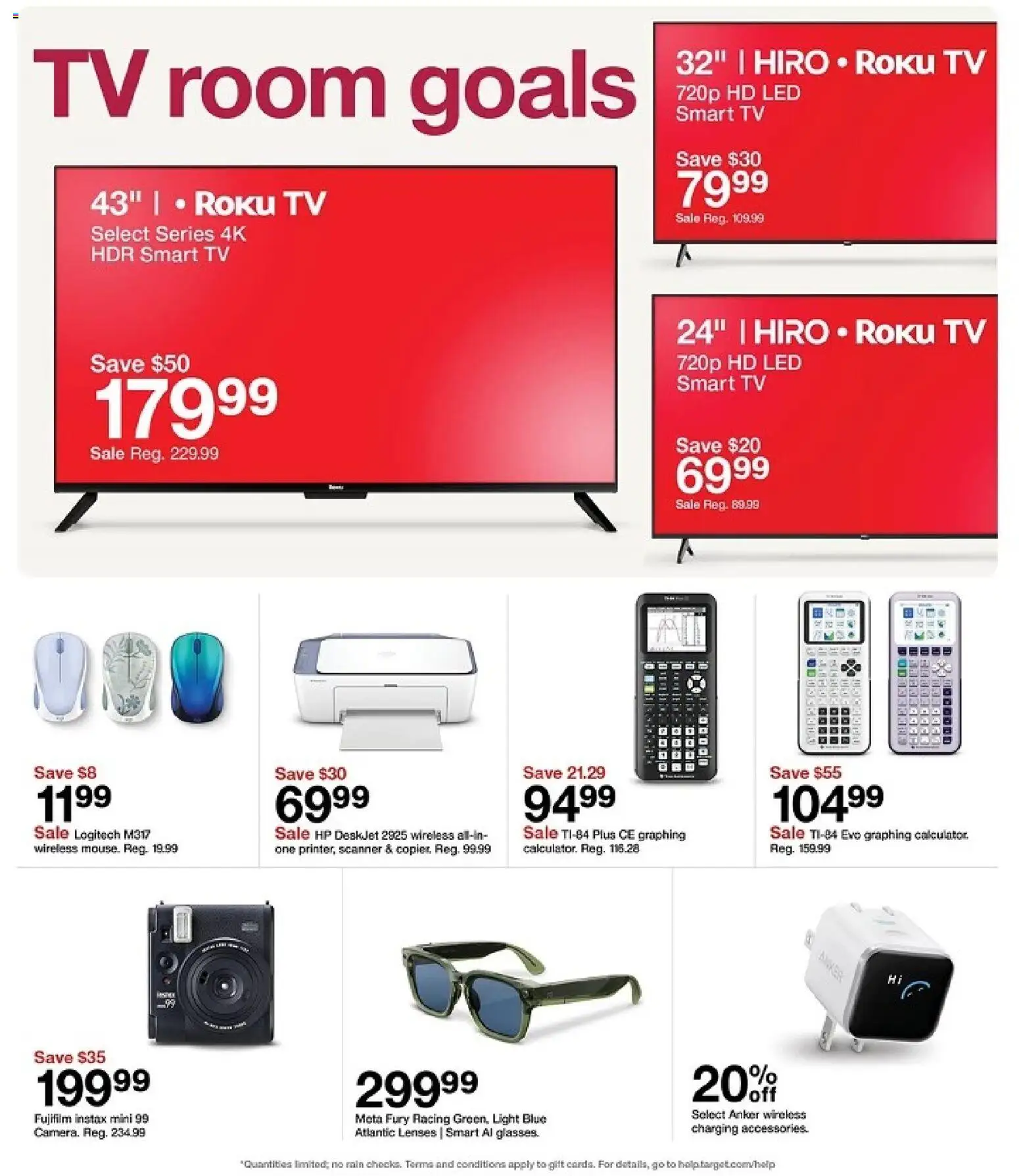 Target Weekly Ad - valid from 08/09/2026 | Page: 17 | Products: Tv, Scanner