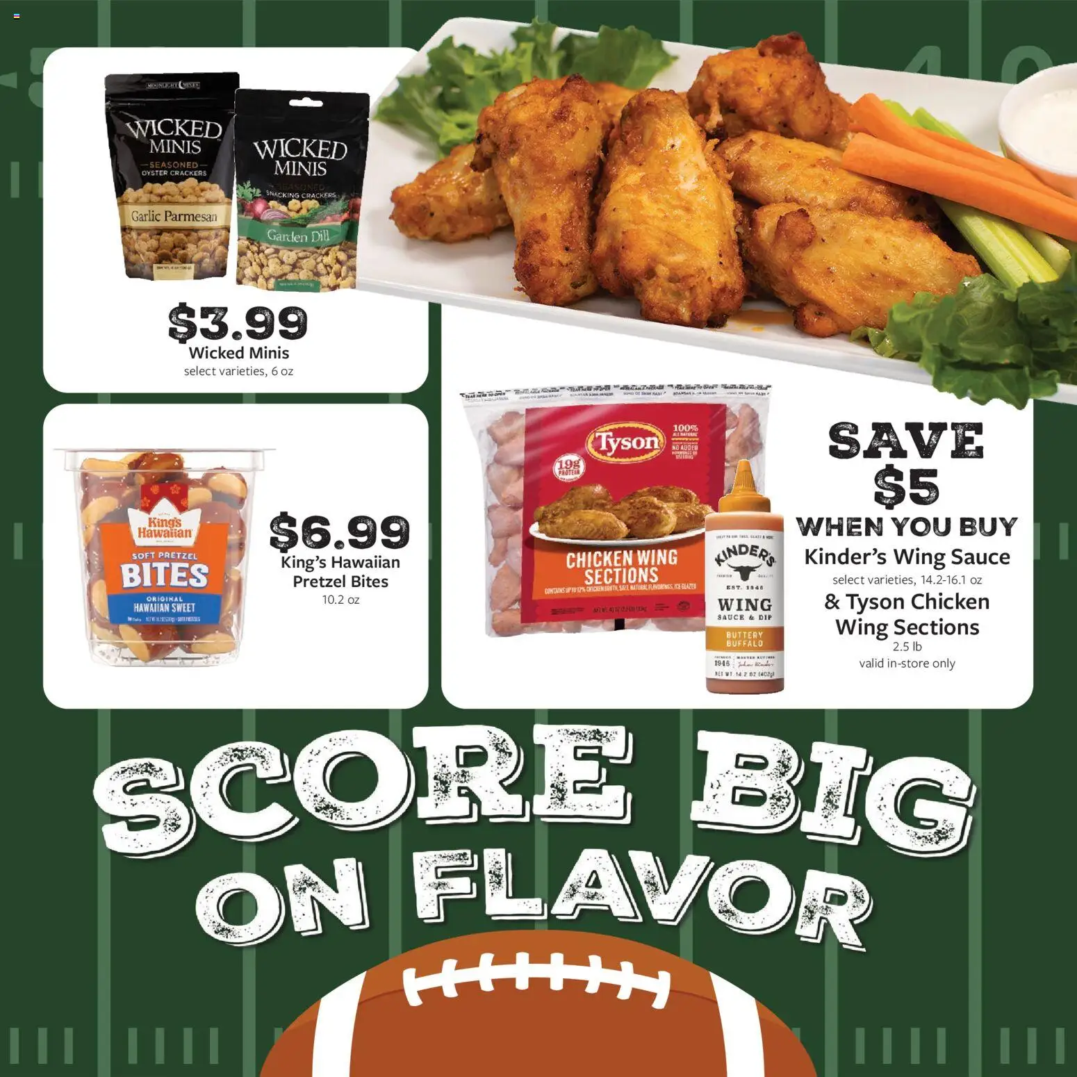 Fareway Weekly Ad - valid from 08/31/2026 | Page: 12 | Products: Crackers, Chicken, Garlic, Ice