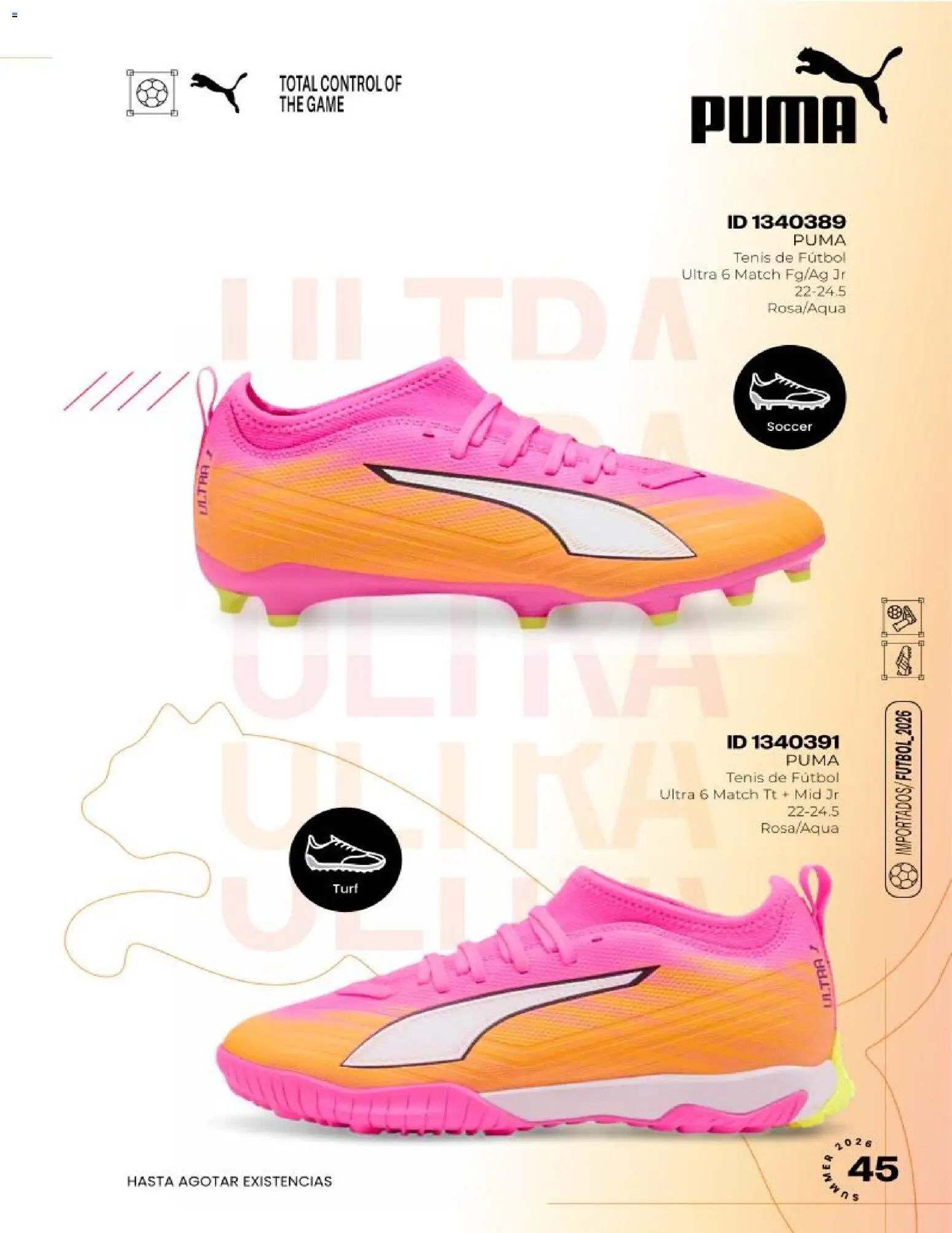 Nuevas ofertas de Price Shoes válidas en toda la República Mexicana desde el 04.06.2026. ¡Encuentra las mejores ofertas en Price Shoes catálogo Fútbol 2026! | Página: 45 | Productos: Tenis