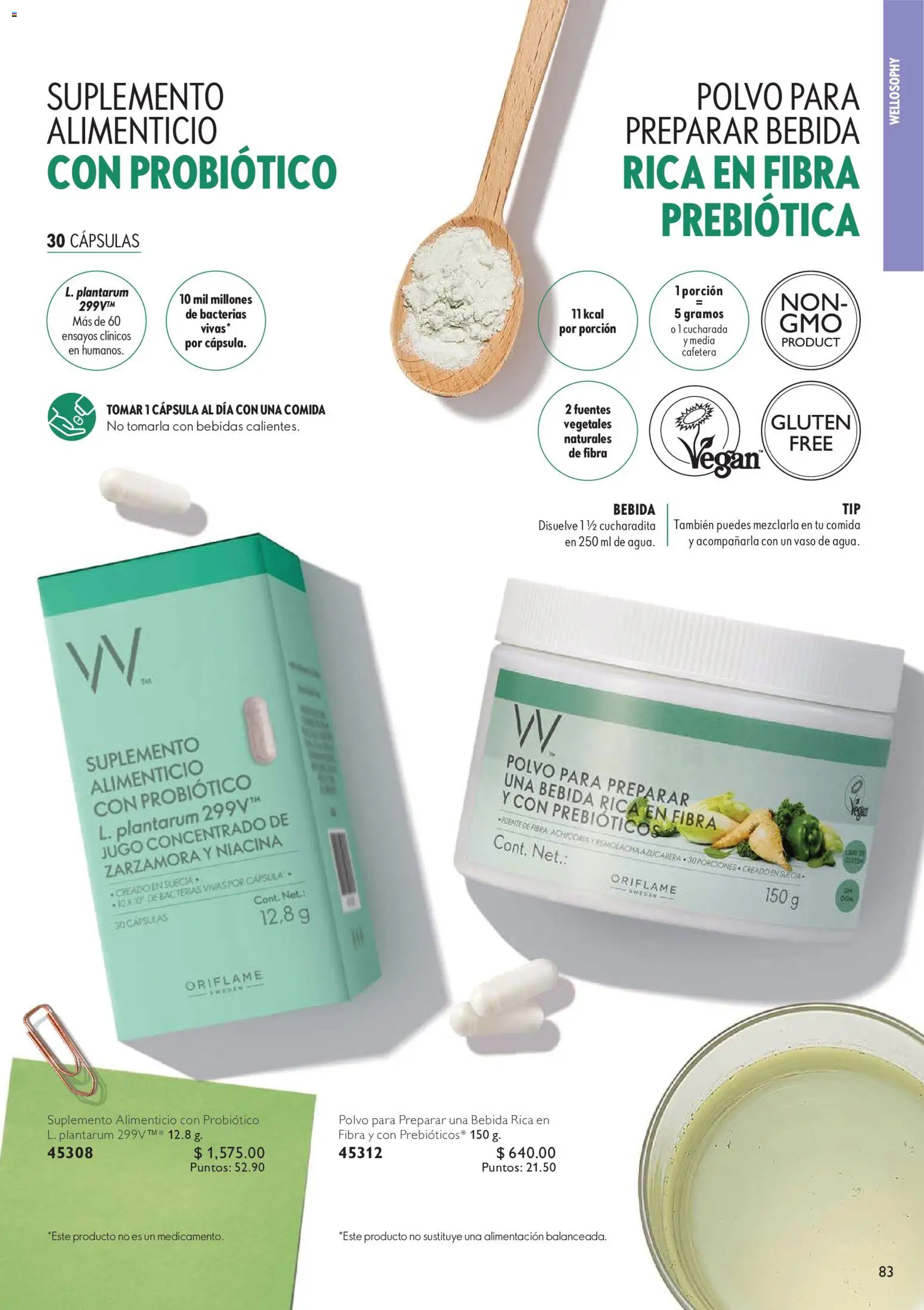 Nuevas ofertas de Oriflame válidas en toda la República Mexicana desde el 30.05.2026. ¡Encuentra las mejores ofertas en Oriflame campaña 8 2026! | Página: 83 | Productos: Máscara, Agua, Máscara de pestañas, Delineador de ojos