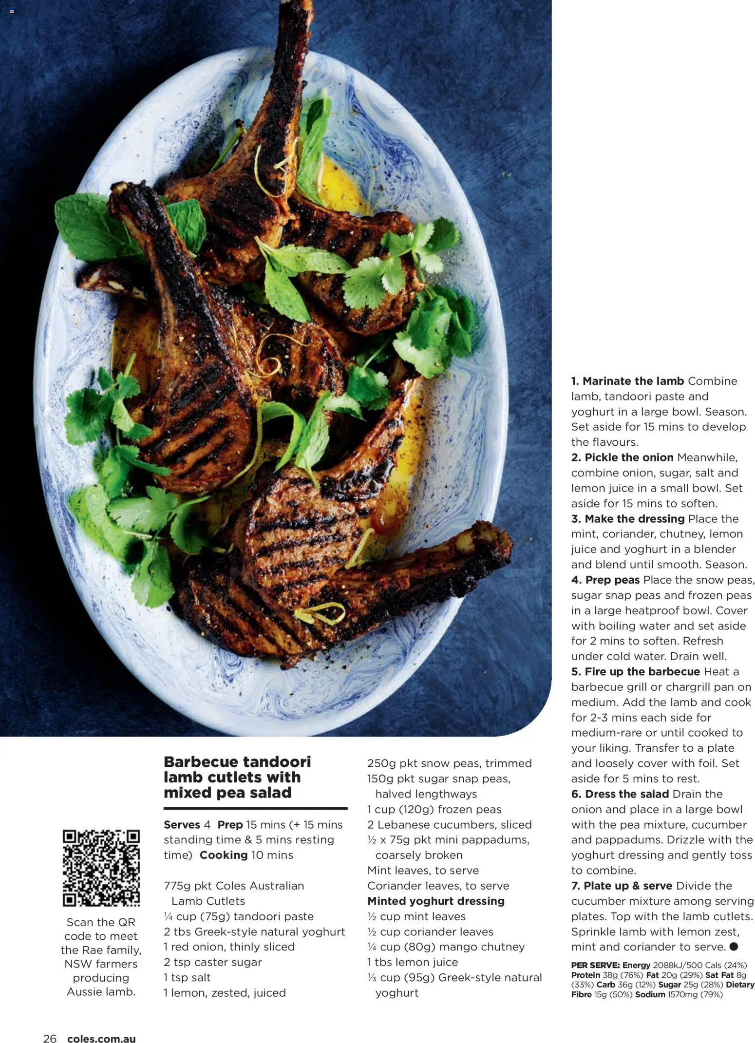 Coles catalogue - valid from 01/10/2026 | Page: 26 | Products: Cucumber, Juice, Salt, Mango