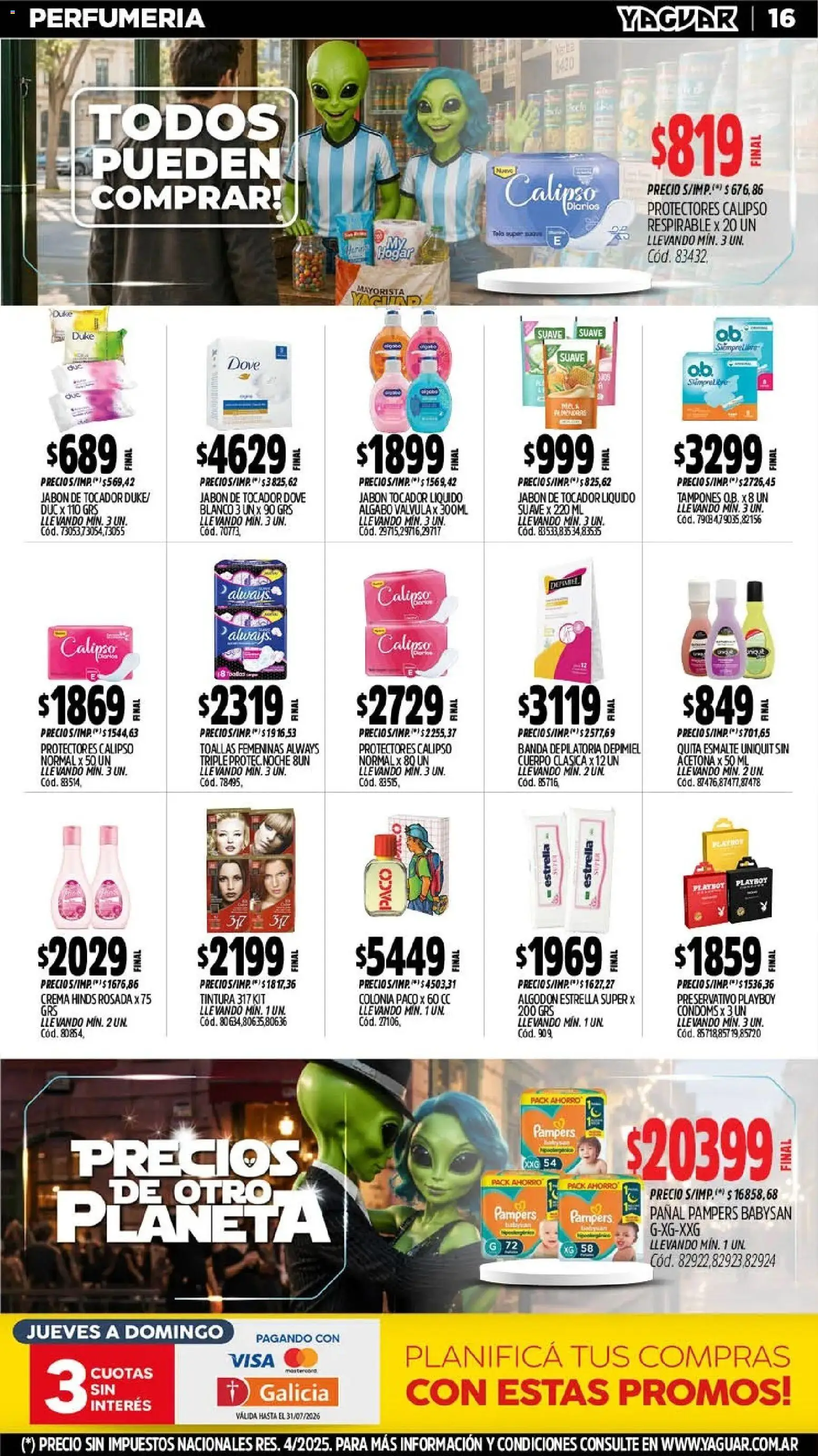 Yaguar - Oferta Semanal Córdoba │ válido desde el 13/07/2026 | Página: 18
