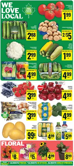 Preview of Food Basics weekly flyer / circulaire from shop Food Basics valid from Jul 16, 2026 | Page: 8