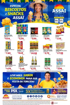 Assaí Atacadista ofertas - TO - Pré-Visualização do folheto da loja Assaí Atacadista, válido de 04/07/2026