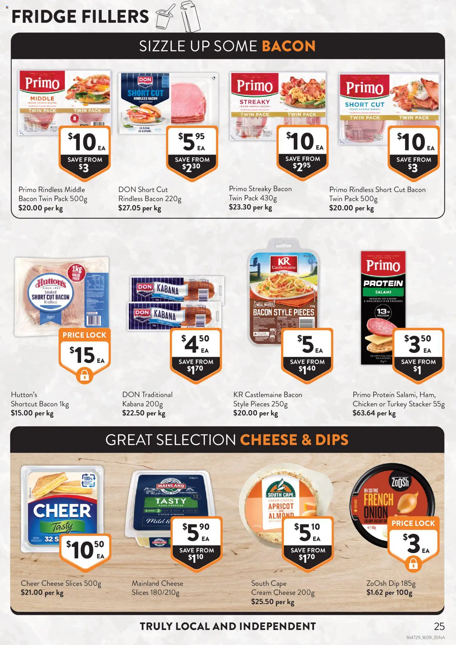 Foodworks catalogue - valid from 16/09/2026 | Page: 25 | Products: Cream cheese, Protein, Wood, Turkey