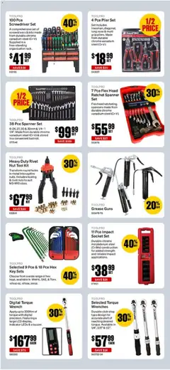 Preview of Supercheap Auto catalogue - valid from 01/07/2026 | Page: 32 | Products: Socket, Nuts, Suit, Digital