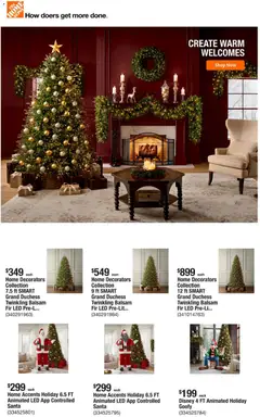 Preview of Home Depot weekly ads valid from 10/08/2026