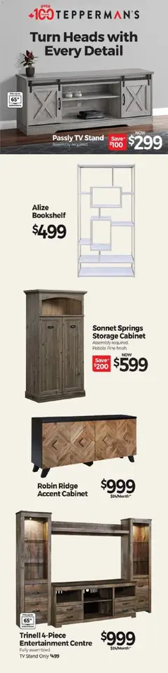Preview of Tepperman's weekly flyer / circulaire from shop Tepperman's valid from 15.05.2026 | Page: 5 | Products: Tv, Ridge, Cabinet