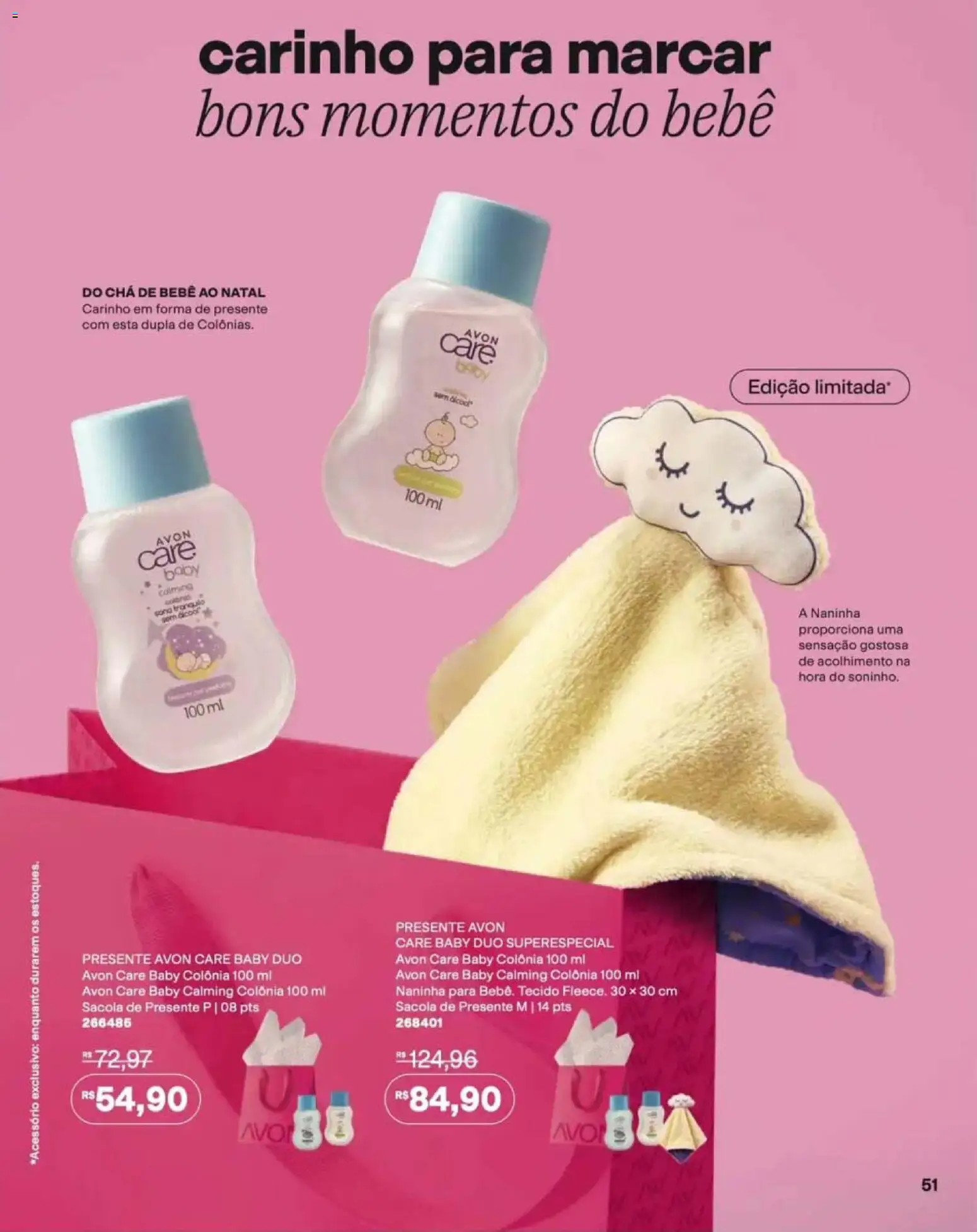 Avon Folheto - válido de 12/10/2026 | Página: 51 | Produtos: Chá, Tecido, Sacola