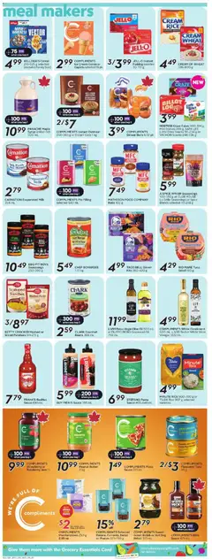 Preview of Safeway weekly flyer / circulaire from shop Safeway valid from Jul 9, 2026 | Page: 11 | Products: Pasta, Potatoes, Socket, Oil