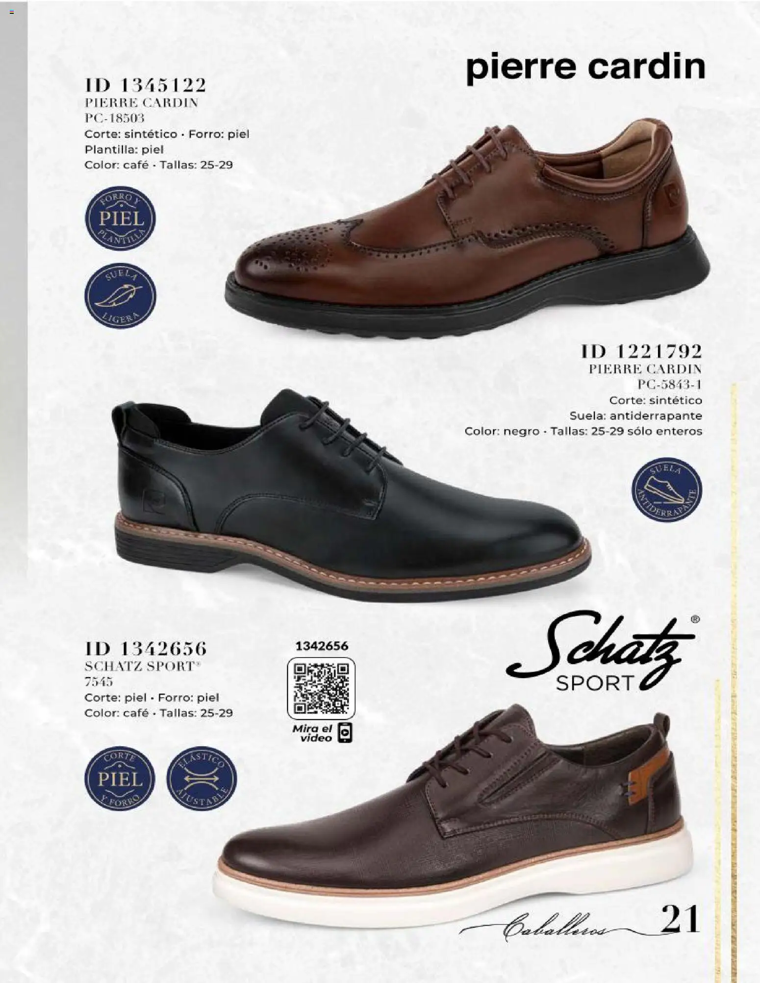 Nuevas ofertas de Price Shoes válidas en toda la República Mexicana desde el 25/06/2026. ¡Encuentra las mejores ofertas en Price Shoes catálogo Caballeros Mini! | Página: 21