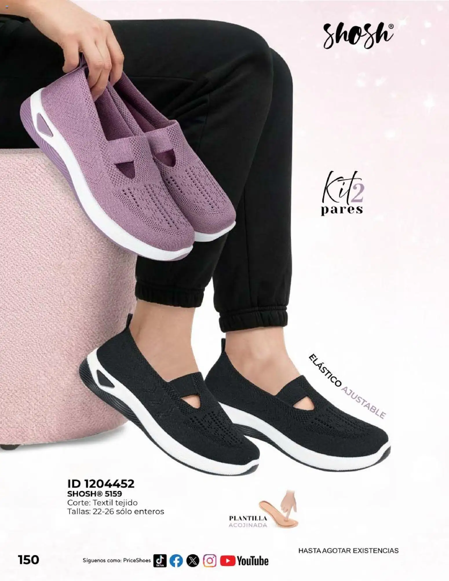 Nuevas ofertas de Price Shoes válidas en toda la República Mexicana desde el 01/10/2026. ¡Encuentra las mejores ofertas en Price Shoes catálogo Exclusivos! | Página: 150