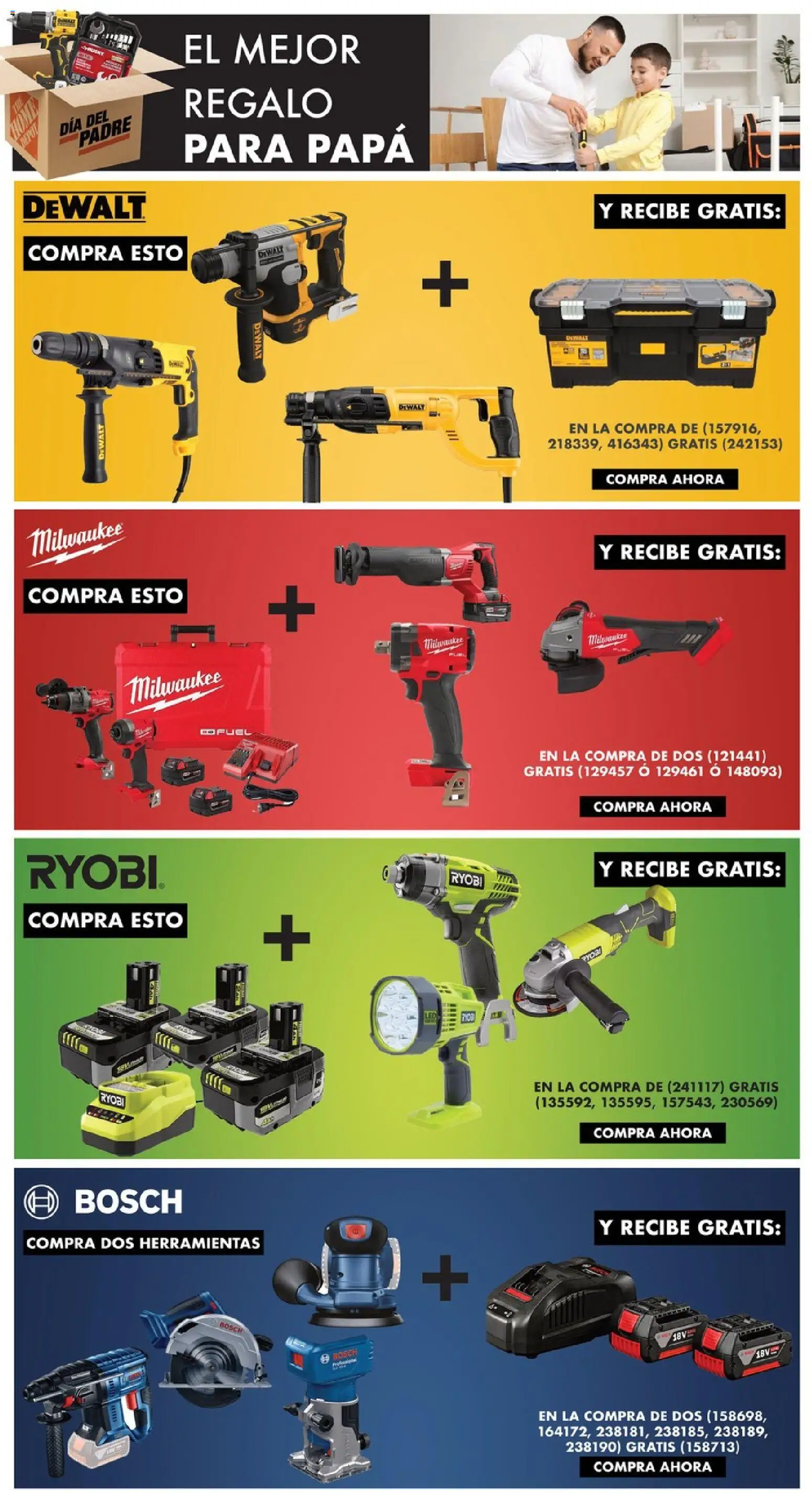 Nuevas ofertas de Home Depot válidas en toda la República Mexicana desde el 14.05.2026. ¡Encuentra las mejores ofertas en Home Depot catálogo! | Página: 3 | Productos: Papa