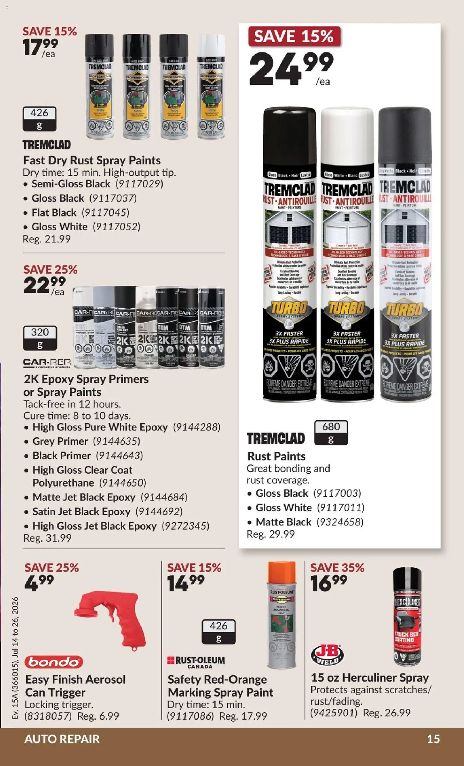 Princess Auto flyer valid from Jul 14, 2026 | Page: 28 | Products: Bed, Coat