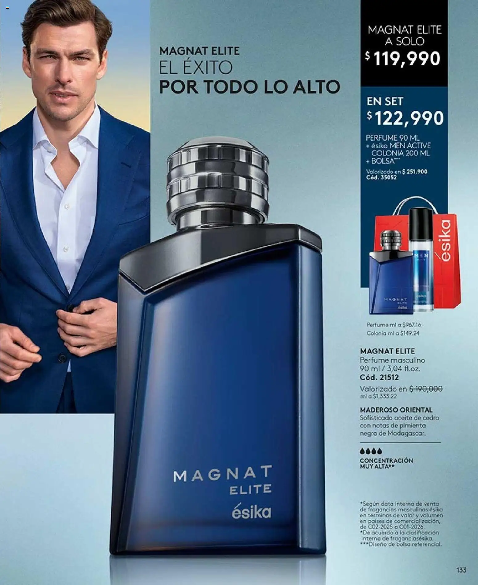 Ésika revista - valida desde el 28/08/2026 | Página: 133 | Productos: Pimienta, Bolsa, Perfume, Aceite