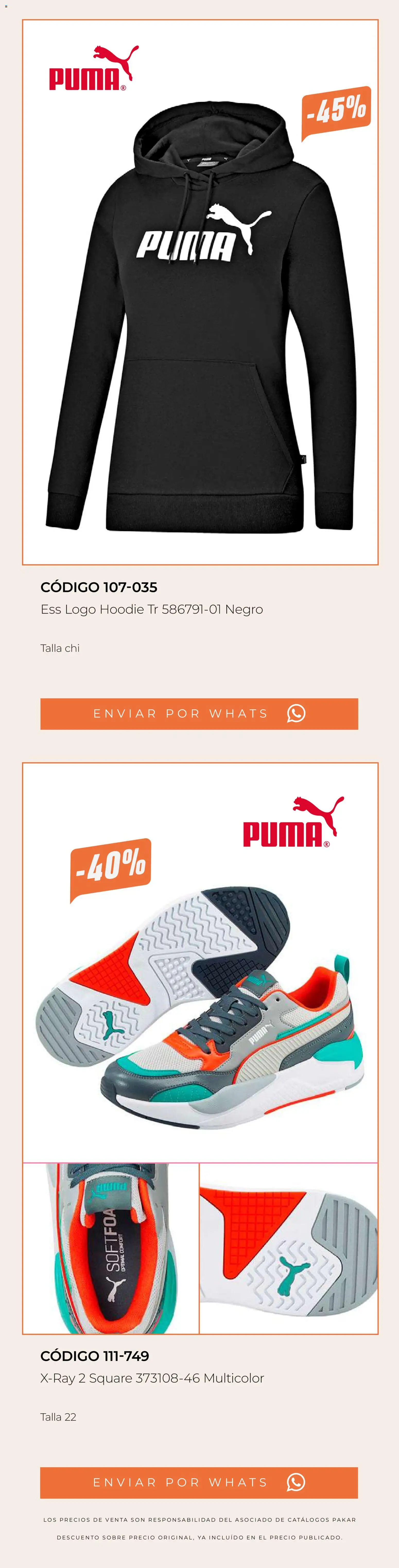 Nuevas ofertas de SC Pakar válidas en toda la República Mexicana desde el 13.03.2026. ¡Encuentra las mejores ofertas en SC Pakar catálogo Últimos pares premium ! | Página: 39