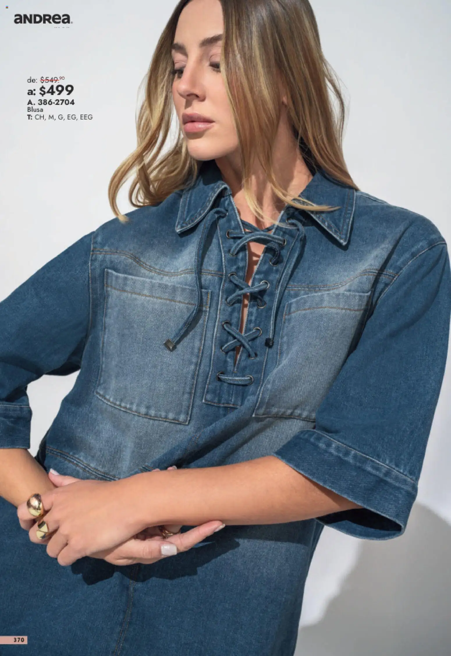 Nuevas ofertas de Andrea válidas en toda la República Mexicana desde el 26/07/2026. ¡Encuentra las mejores ofertas en Andrea catálogo Outlet! | Página: 370