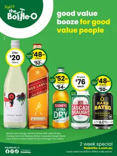 Preview of The Bottle-O catalogue ALONNAH - valid from 03/08/2026