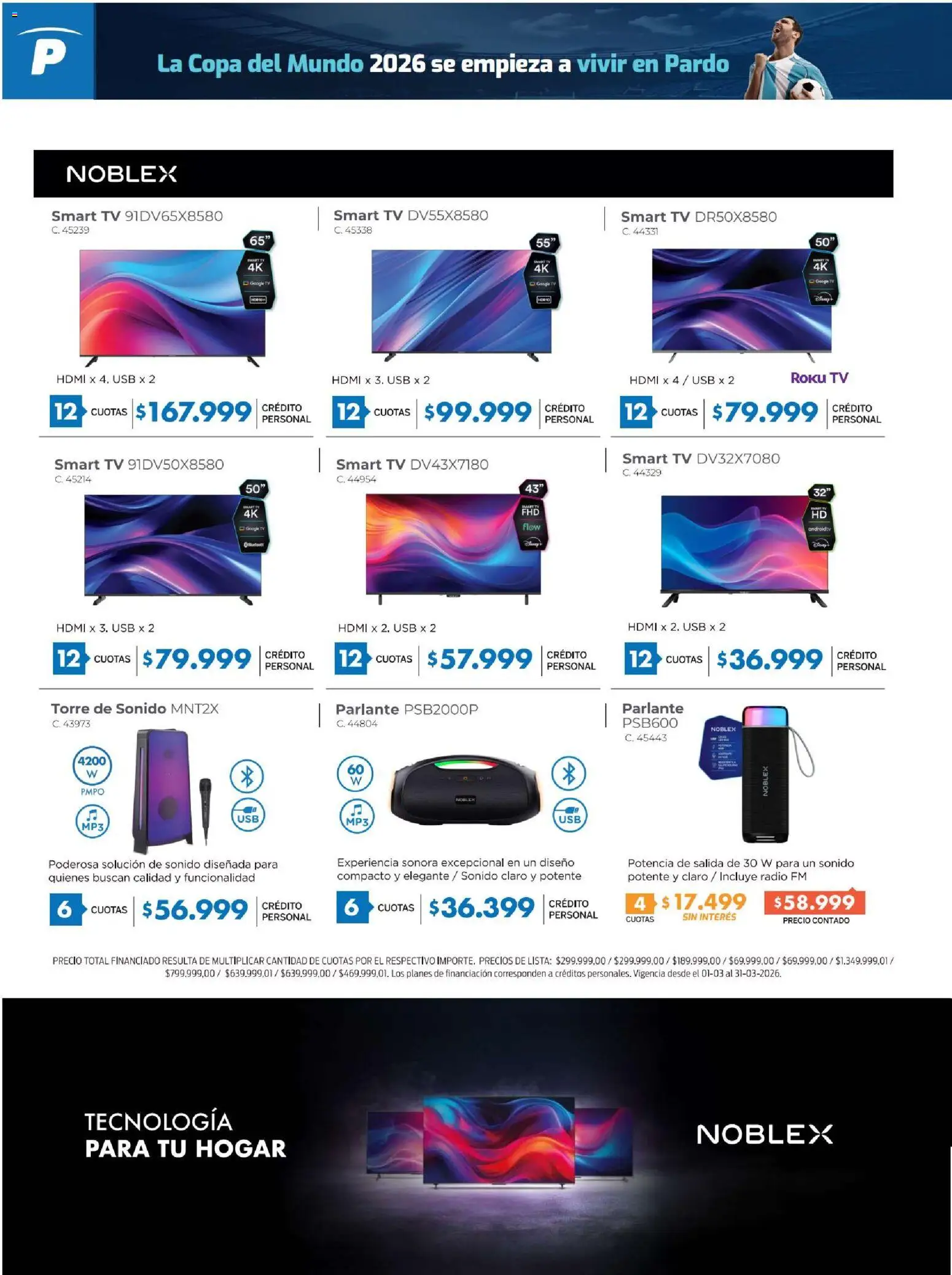 Pardo catálogo │ válido desde el 01.03.2026 | Página: 2 | Productos: Radio, Usb, Parlante