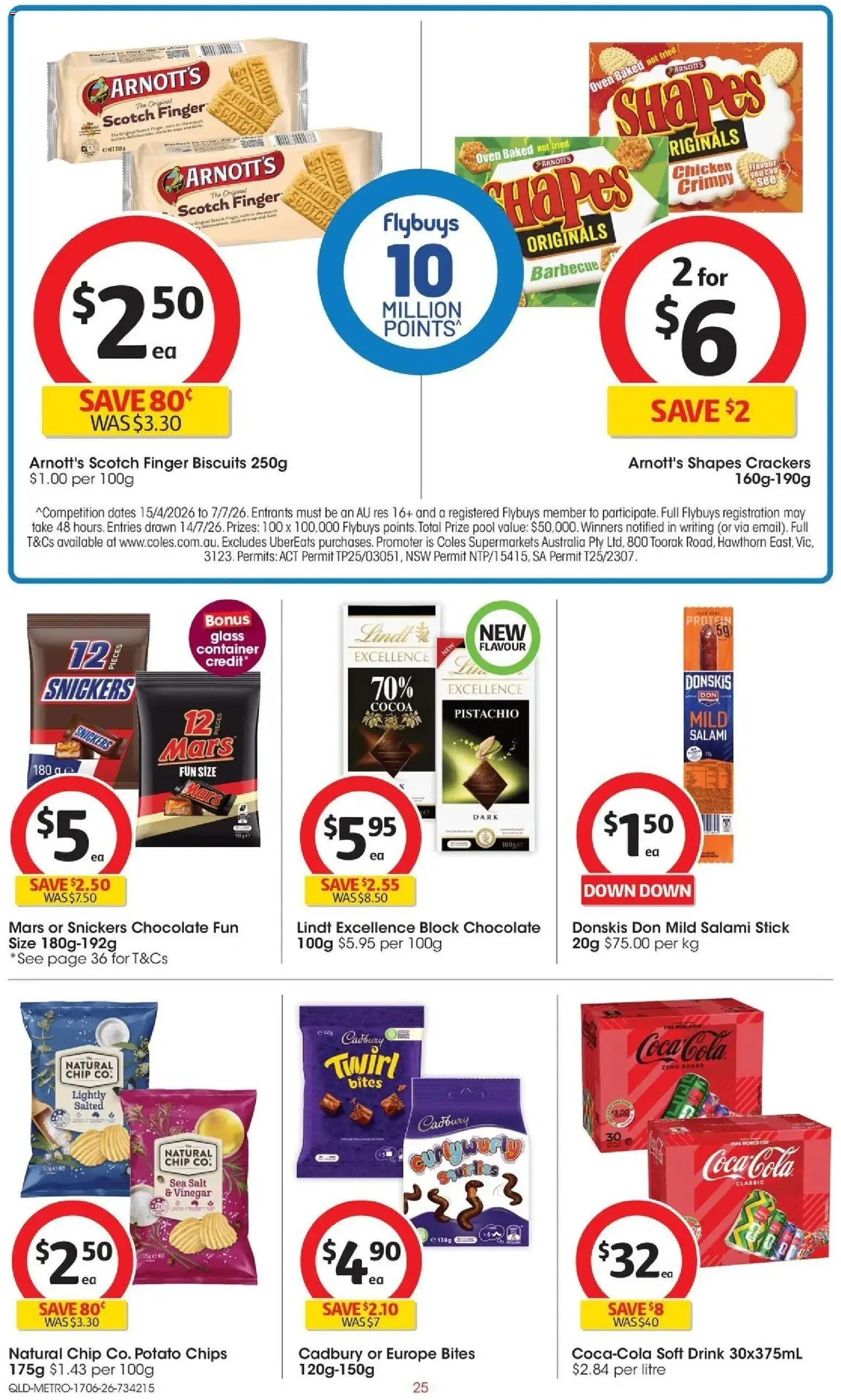 Coles catalogue - valid from 17.06.2026 | Page: 25 | Products: Chicken, Salt, Scotch, Vinegar