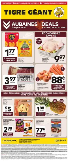 Preview of Giant Tiger Weekly Flyer from shop Giant Tiger valid from Oct 7, 2026