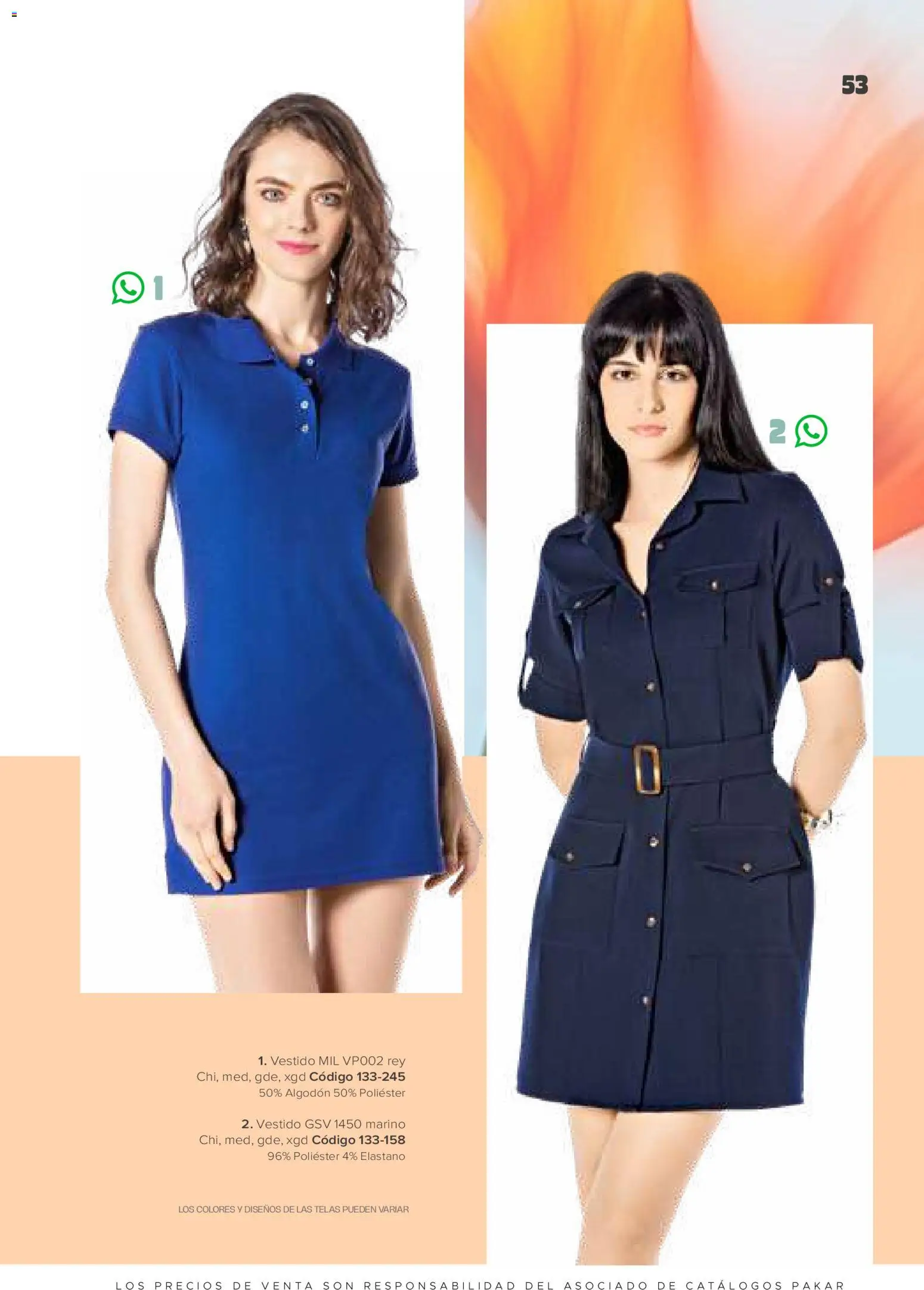 Nuevas ofertas de SC Pakar válidas en toda la República Mexicana desde el 30.01.2026. ¡Encuentra las mejores ofertas en SC Pakar catálogo Ropa! | Página: 53 | Productos: Algodón, Vestido