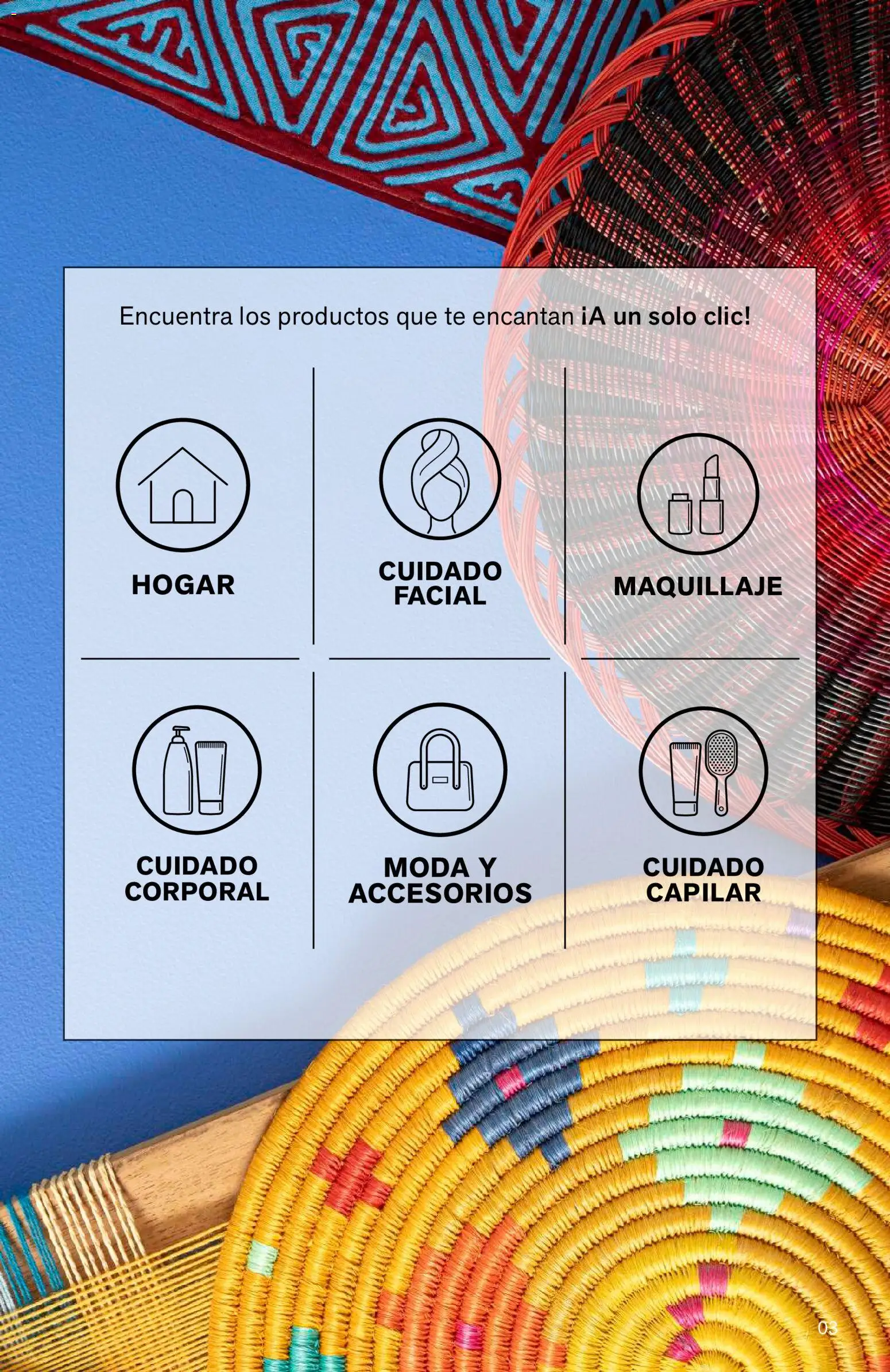 Catálogo Leonisa válido desde 25/06/2026 | Página: 3 | Productos: Té, Maquillaje