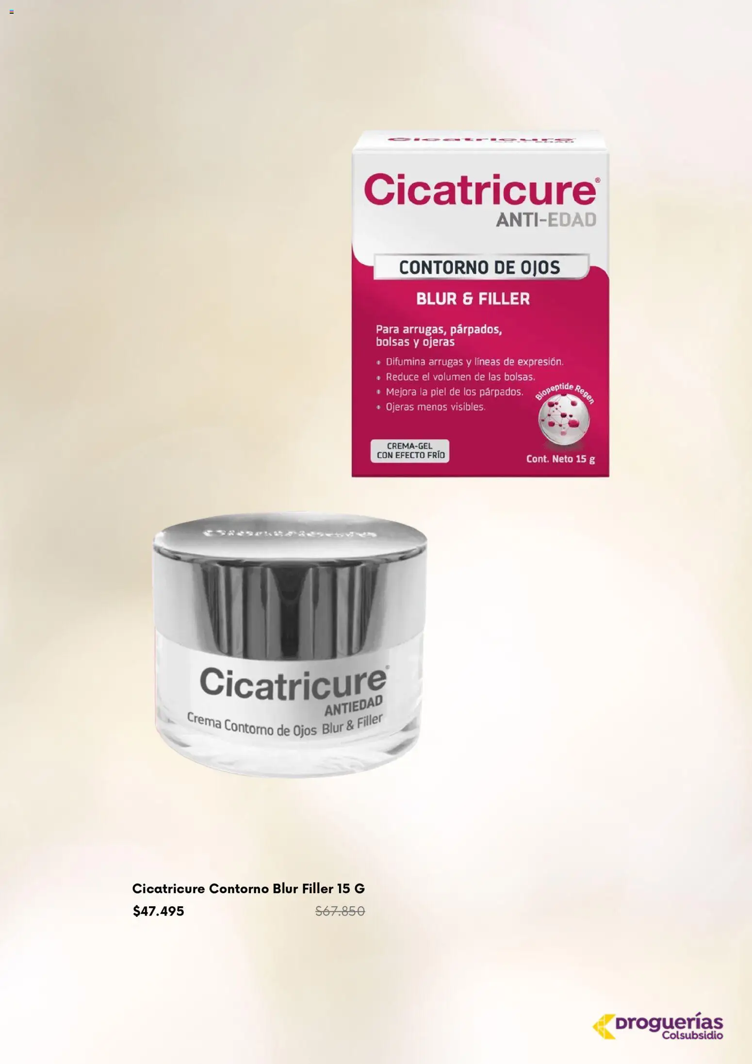 Colsubsidio revista - valida desde el 07.05.2026 | Página: 5 | Productos: Crema, Contorno, Contorno de ojos