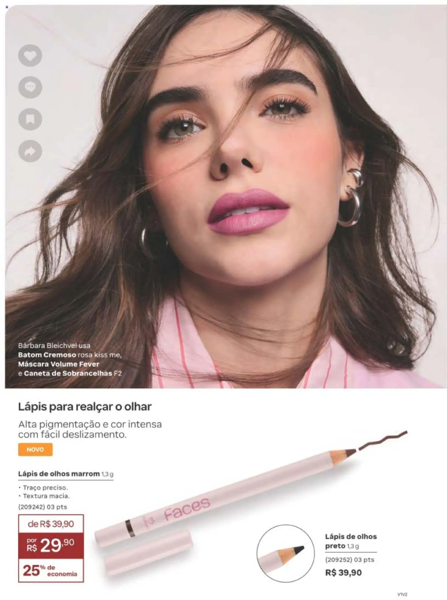 Natura Folheto - válido de 12/10/2026 | Página: 114 | Produtos: Lápis de olhos, Batom, Lápis, Caneta