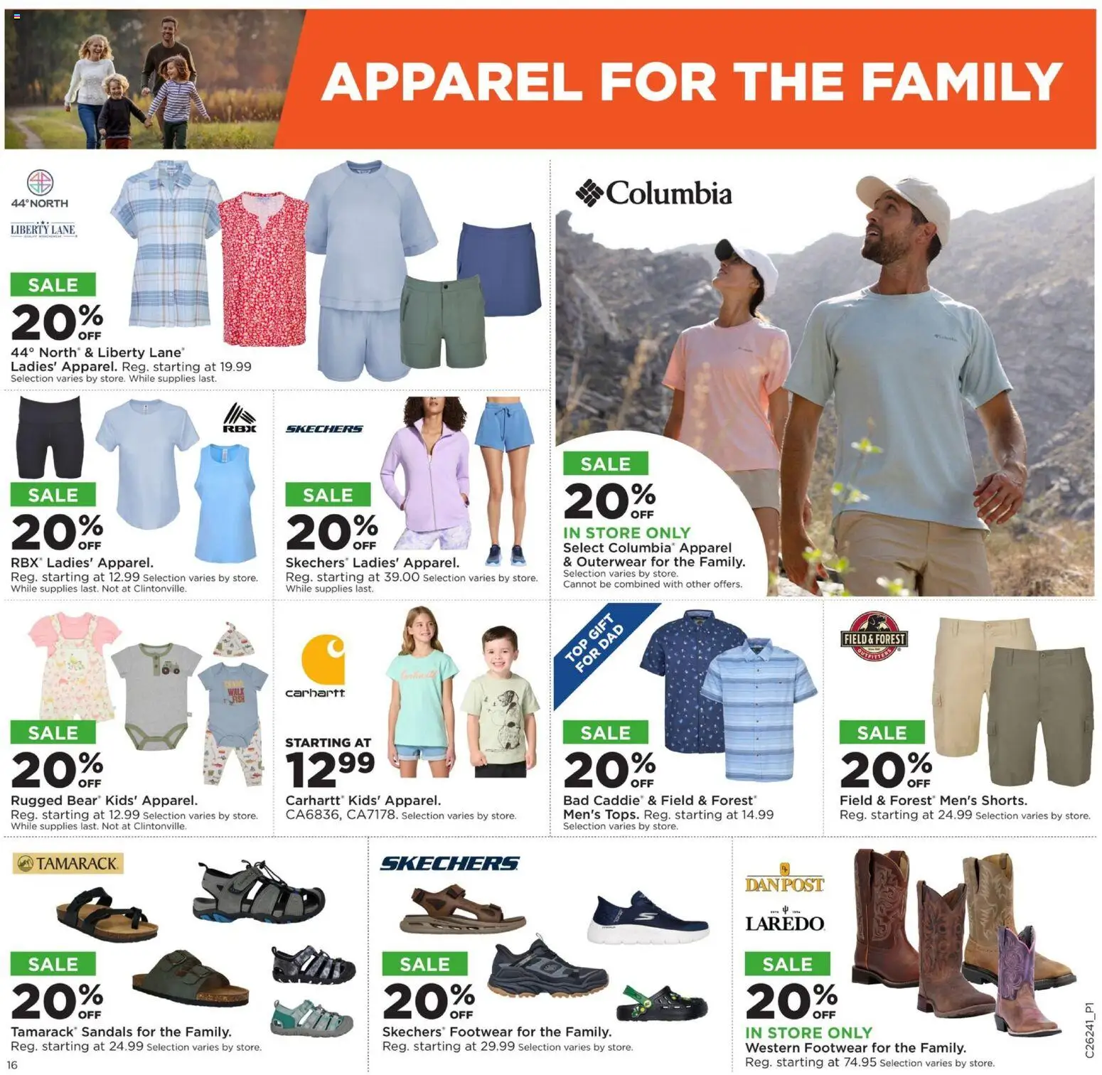 Mills Fleet Farm Weekly Ad - valid from 08.06.2026 | Page: 21 | Products: Sandals