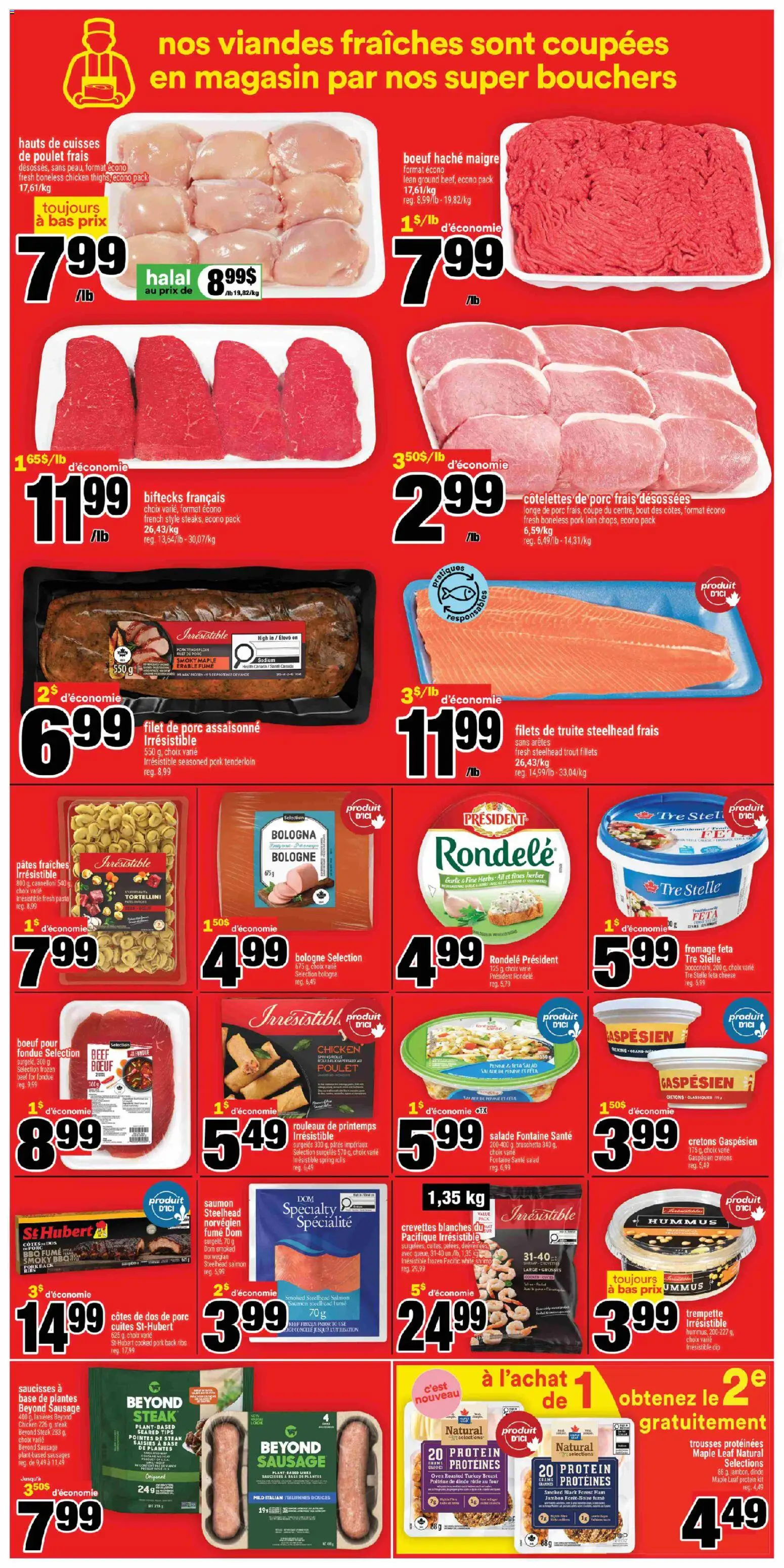 Super C flyer valid from Aug 6, 2026 | Page: 5 | Products: Pasta, Turkey, Cheese, Pork