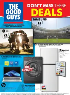 Preview of The Good Guys catalogue - valid from 15/10/2026