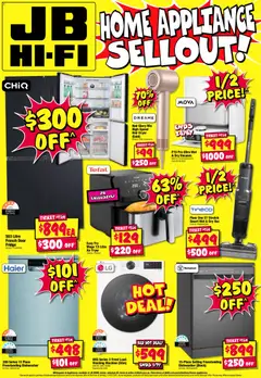 Preview of JB Hi-Fi - Home Appliance Sellout - valid from 18/06/2026 | Page: 16 | Products: Water, Appliance, Fridge, Dishwasher