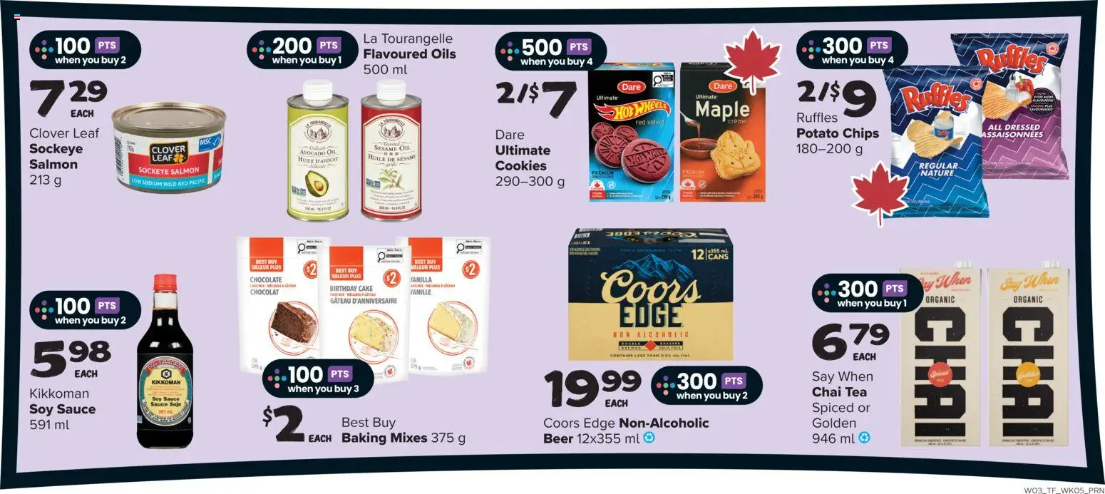 Thrifty Foods flyer valid from 28.05.2026 | Page: 12 | Products: Chips, Cookies, Oil, Chocolate