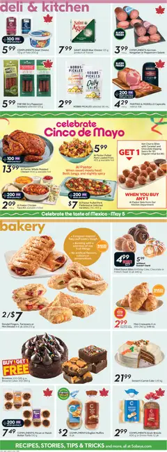 Preview of Sobeys weekly flyer / circulaire from shop Sobeys valid from 30.04.2026 | Page: 9