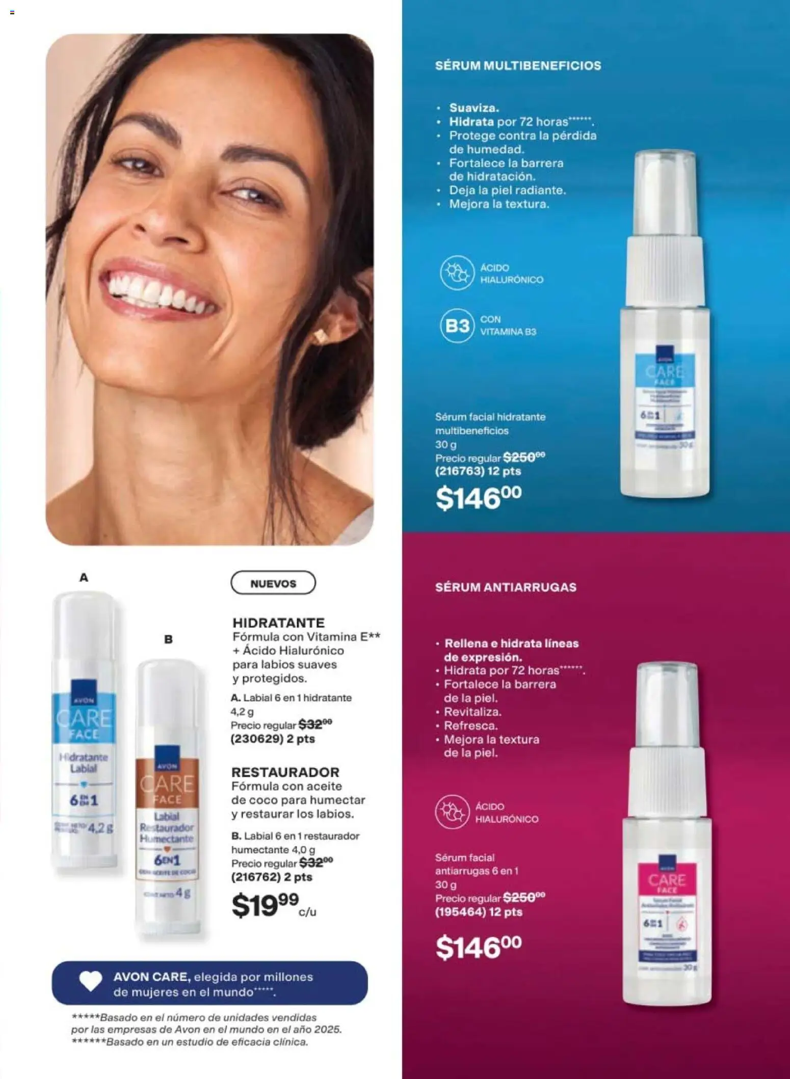 Nuevas ofertas de AVON válidas en toda la República Mexicana desde el 11/09/2026. ¡Encuentra las mejores ofertas en AVON campaña 14 2026! | Página: 123 | Productos: Coco, Serum, Aceite