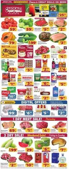 Preview of Cardenas weekly ads valid from 08/19/2026
