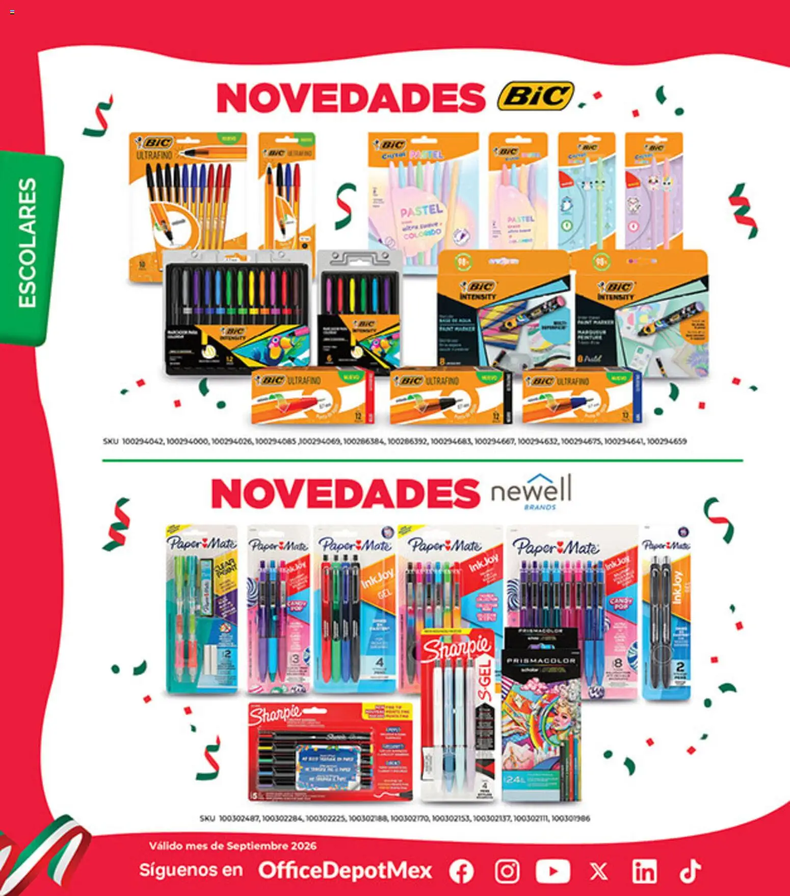 Nuevas ofertas de Office Depot válidas en toda la República Mexicana desde el 01/09/2026. ¡Encuentra las mejores ofertas en Office Depot catálogo! | Página: 3