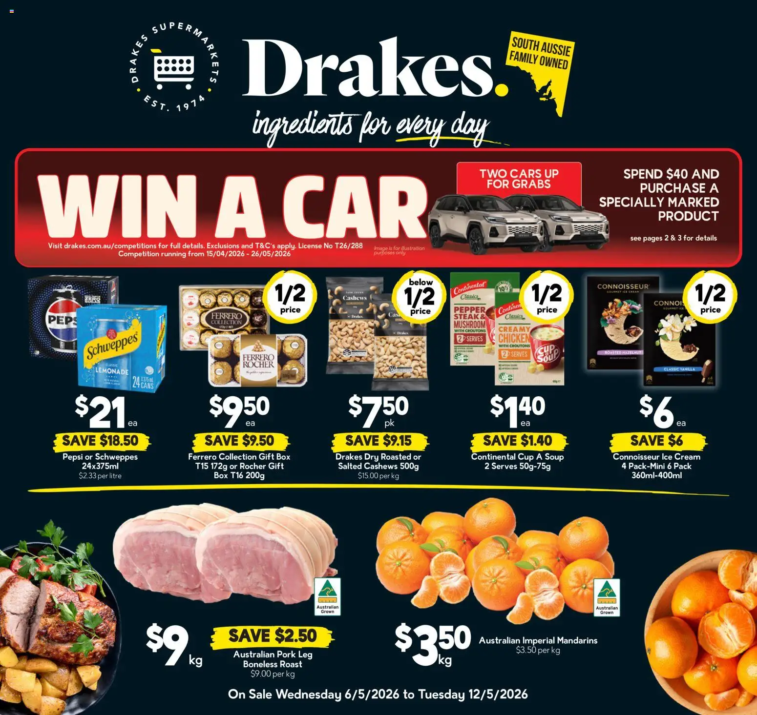 Drakes catalogue - valid from 06.05.2026 | Page: 20 | Products: Chicken, Cream, Ice cream, Soup