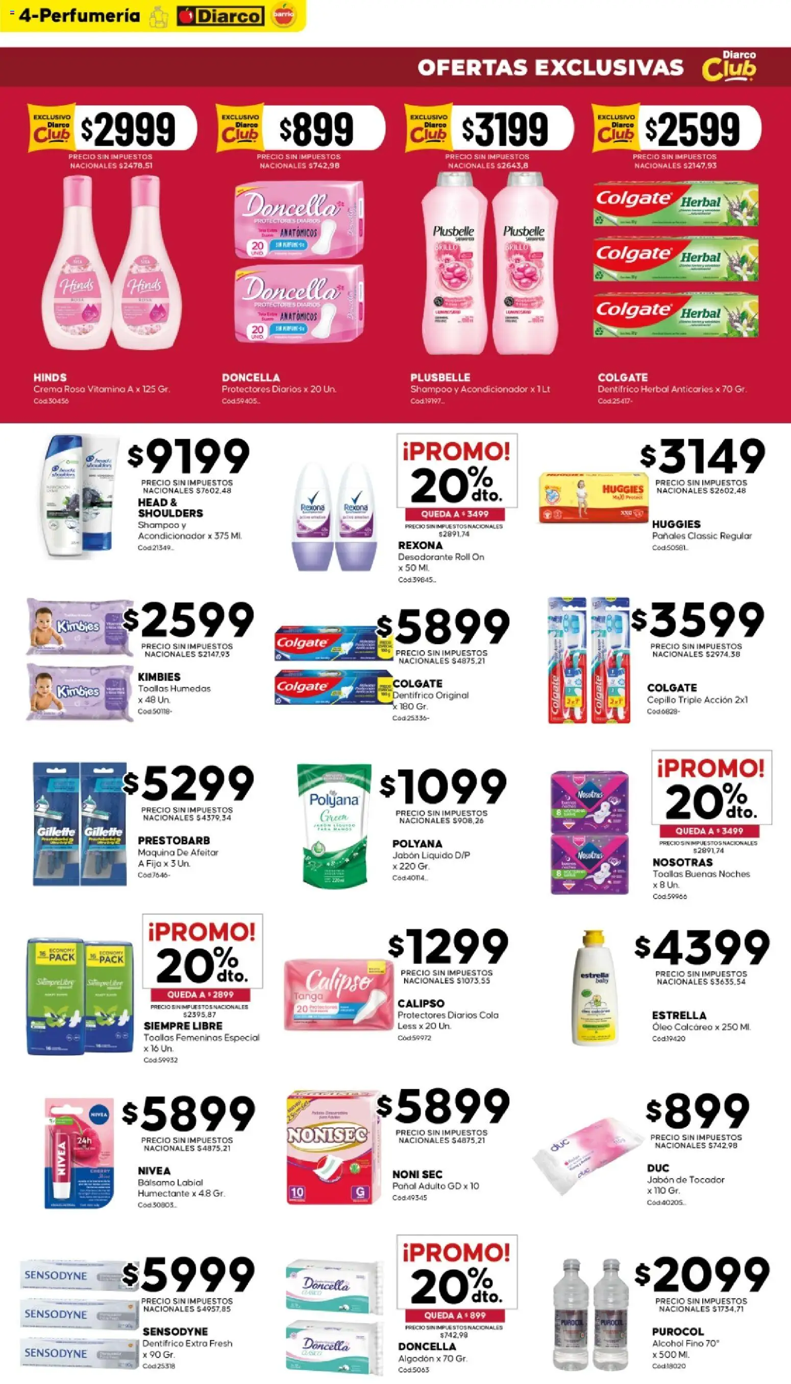 Diarco - OFERTAS DIARCO BARRIO │ válido desde el 26/10/2026 | Página: 4
