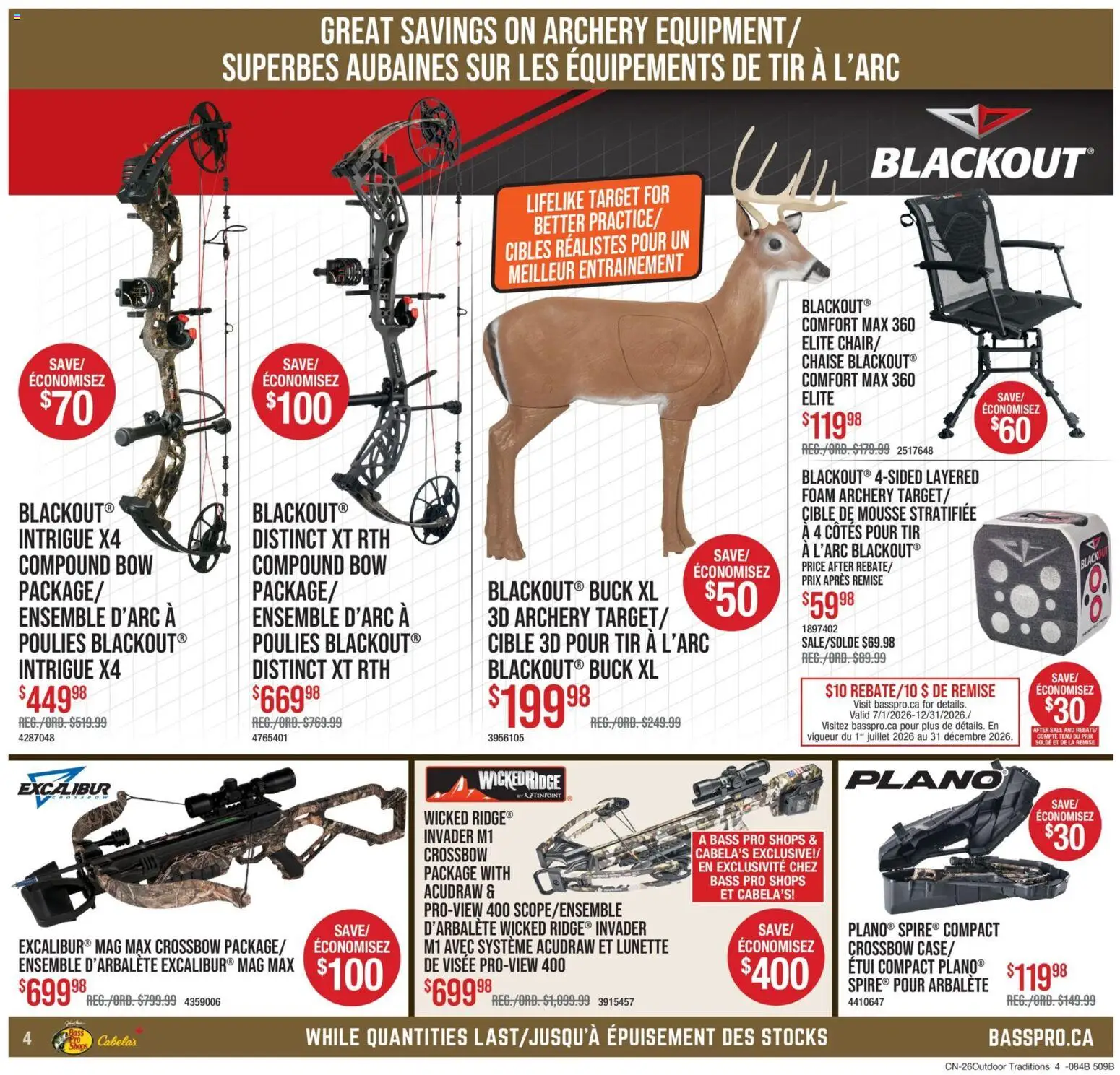 Cabelas flyer valid from Sep 24, 2026 | Page: 4
