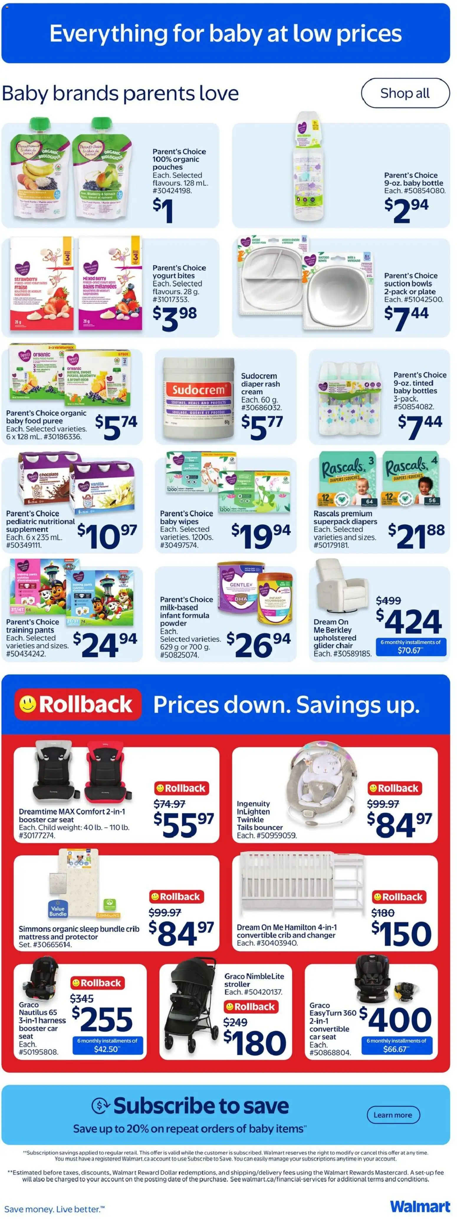 Walmart flyer valid from Sep 3, 2026 | Page: 32