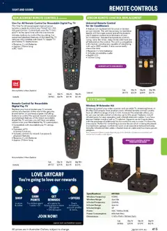 Preview of Jaycar Engineering & Scientific Catalogue 2025/2026  - valid from 09.07.2025 | Page: 415 | Products: Kits, Digital, Tv, Cable