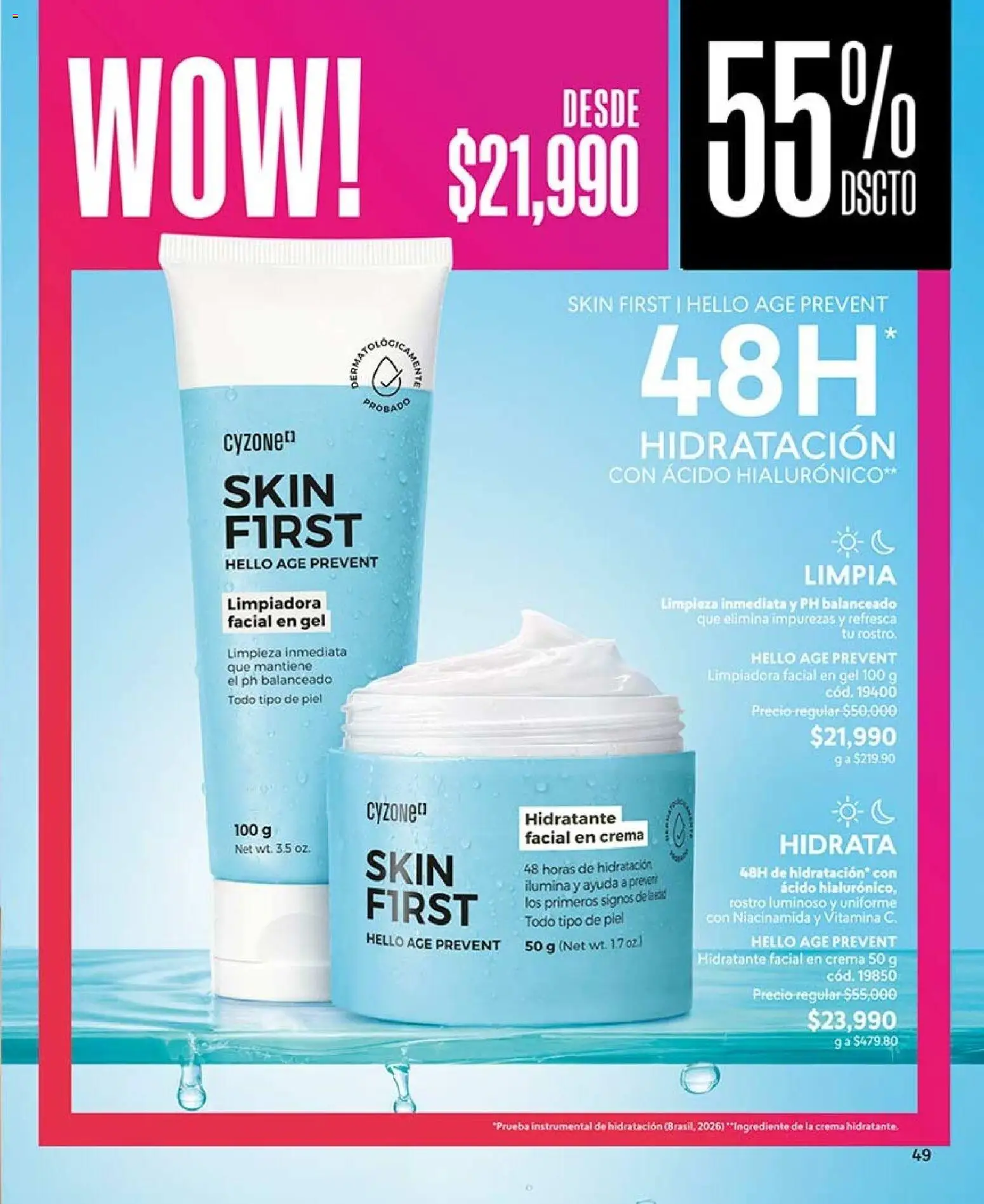 CyZone revista - valida desde el 10/08/2026 | Página: 61 | Productos: Crema