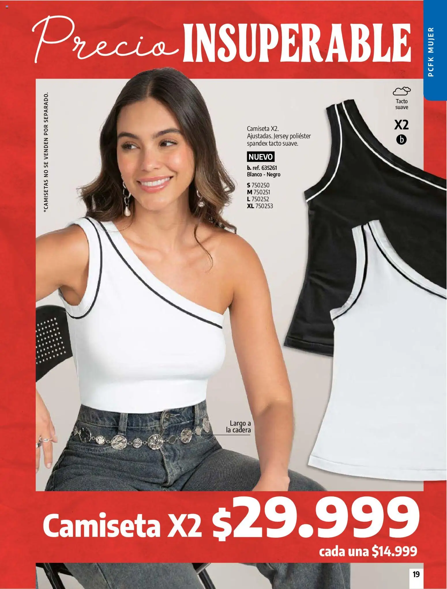 Pacifika revista - valida desde el 21/07/2026 | Página: 18 | Productos: Camiseta